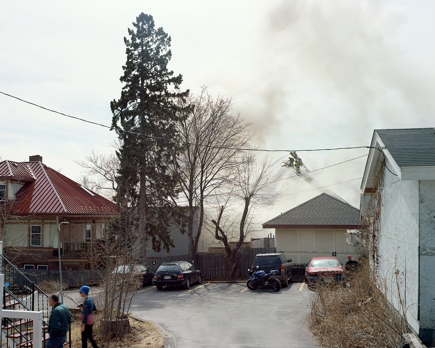 Applewood Knoll Apartment Fire, Duluth, Minnesota, April 2015
