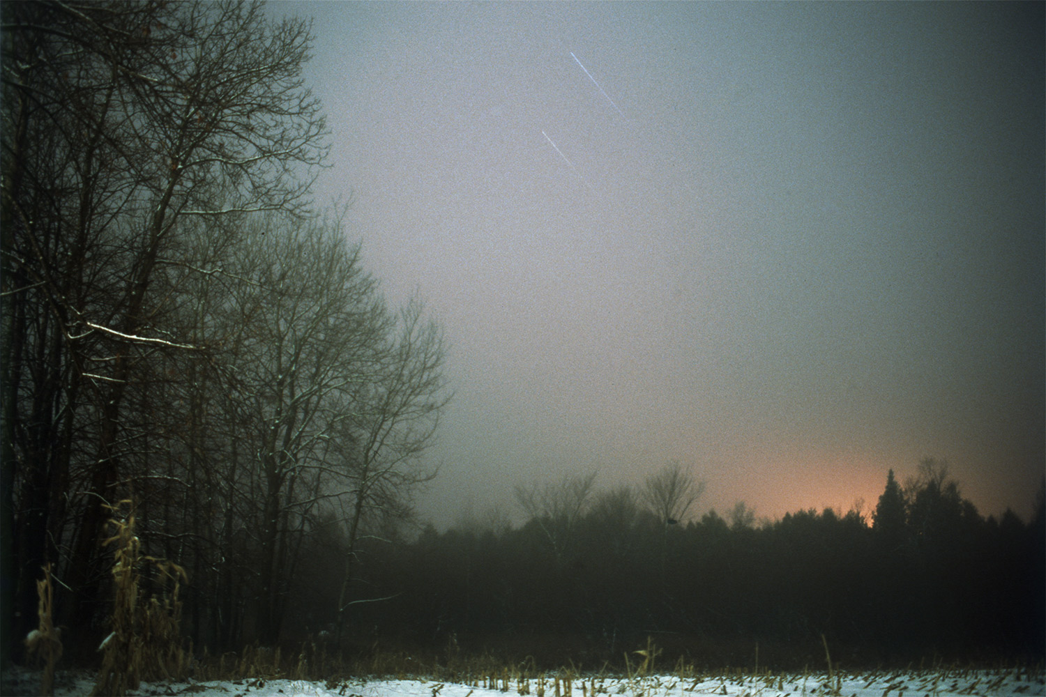 Star Trail Night Photography In Central Wisconsin