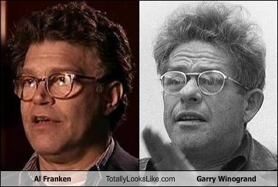 Al Franken Totally Looks Like Garry Winogrand