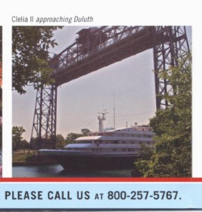 Clelia II enters ... Duluth?
