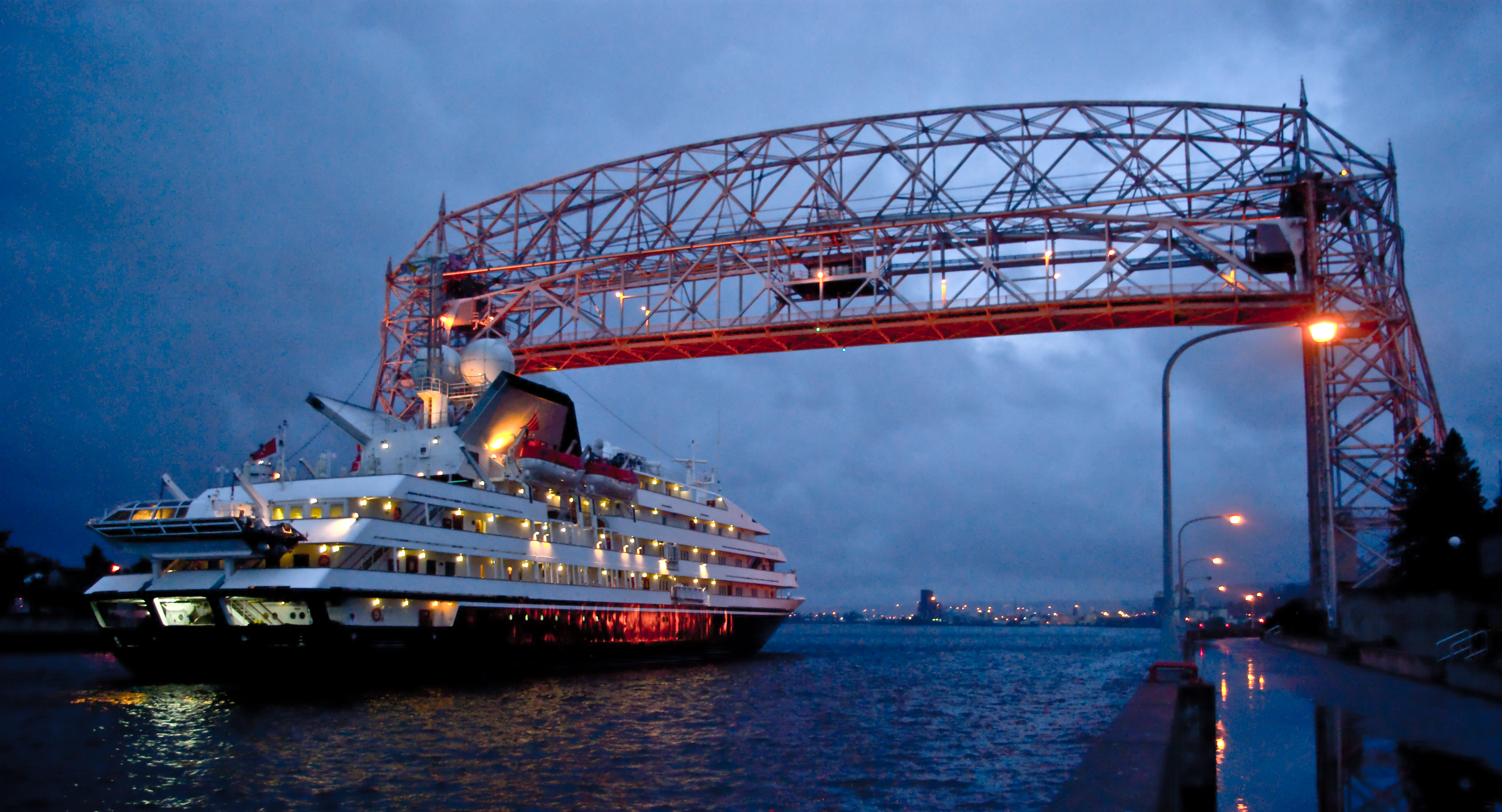 Ethan Russom - Cruise Ship + Bridge
