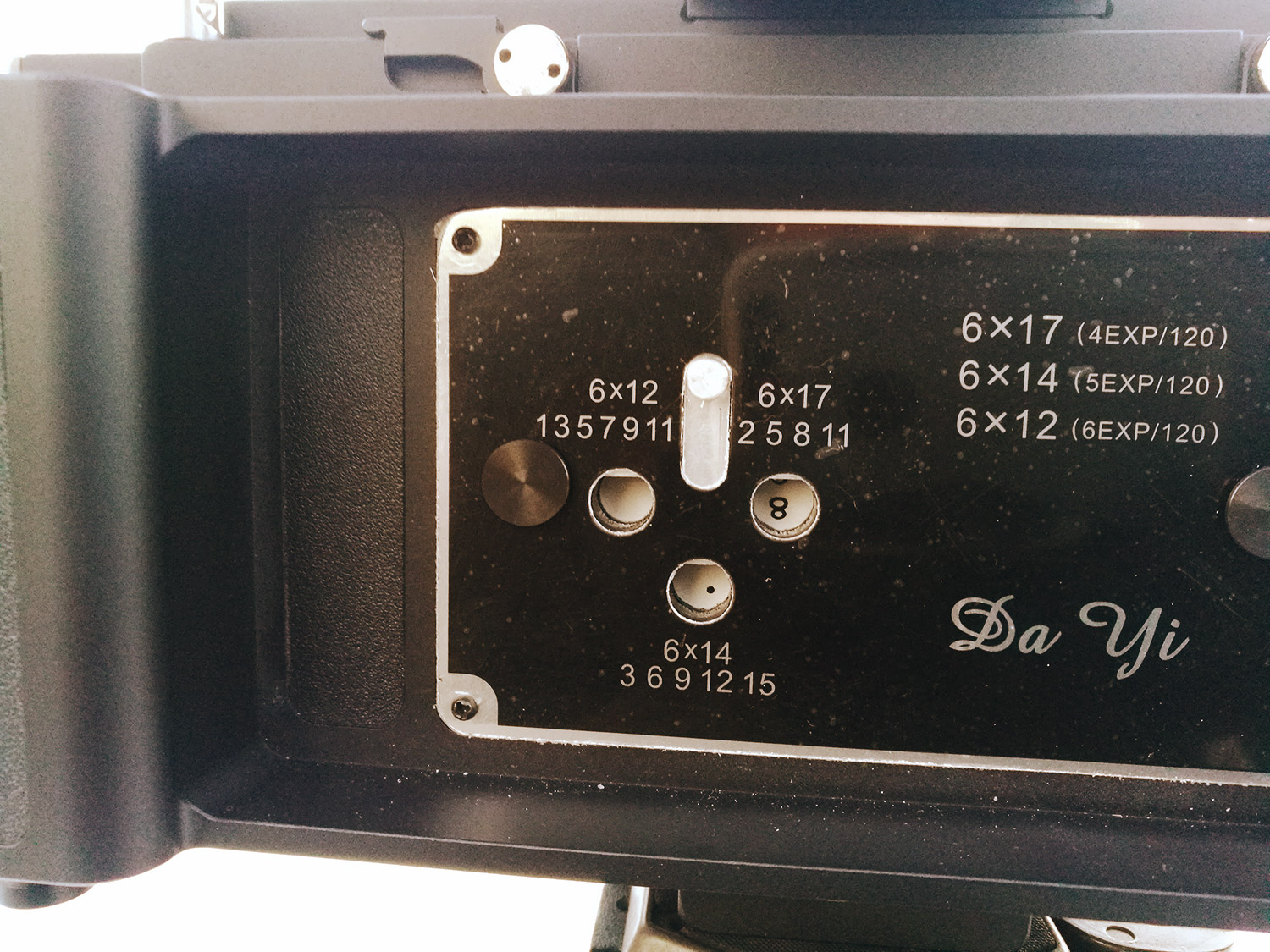 Film Stopped at Indicator 8