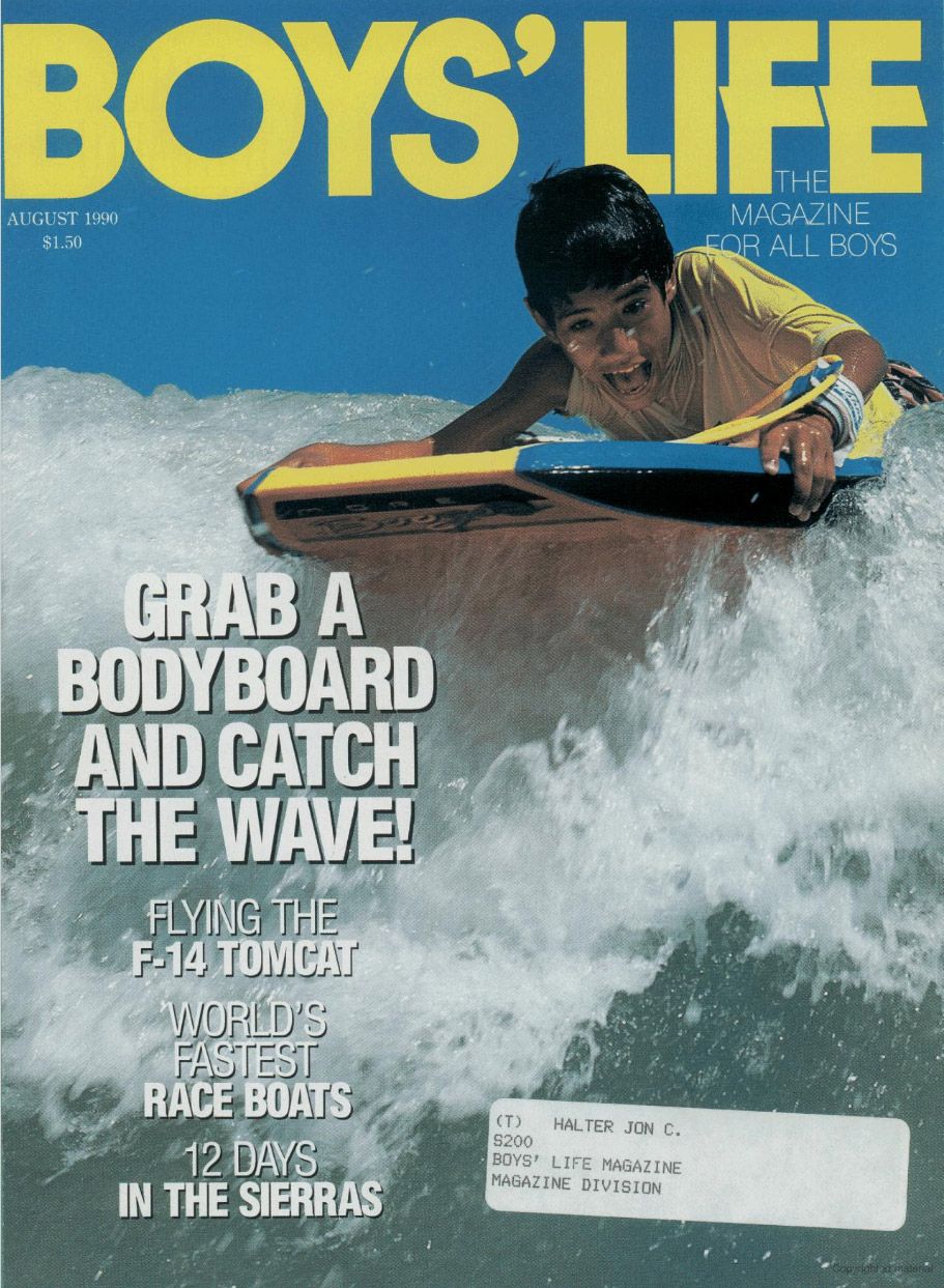 Boys Life - August 1990 Cover