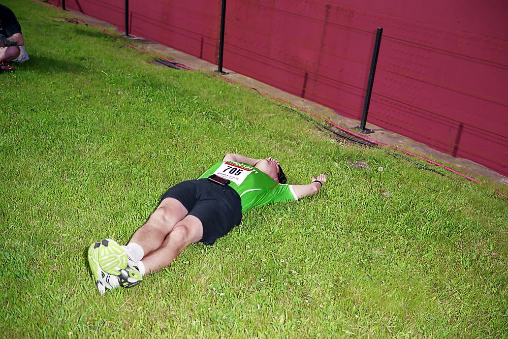 A Runner Rests