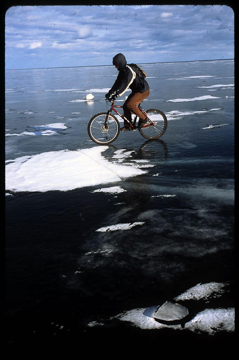 Biking on Ice