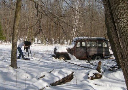Yay! Rotting Cars!