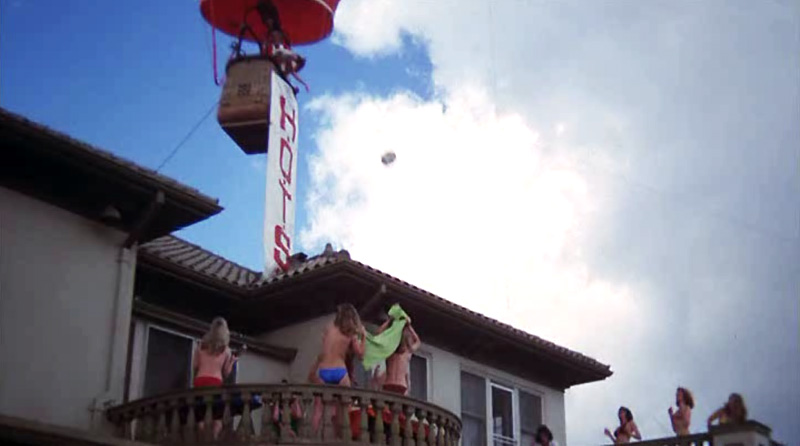 There they are! Throw pies at them!