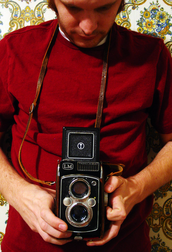 Me and a Yashicamat LM TLR