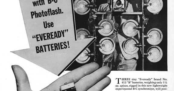 Eveready Batteries - 1950