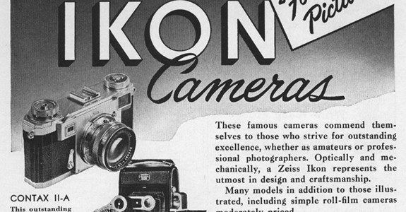 Zeiss Ikon Cameras: For Better Pictures - 1952 Advertisement