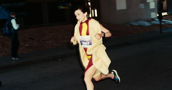 Fastest Marathon Dressed as a Fast Food Item