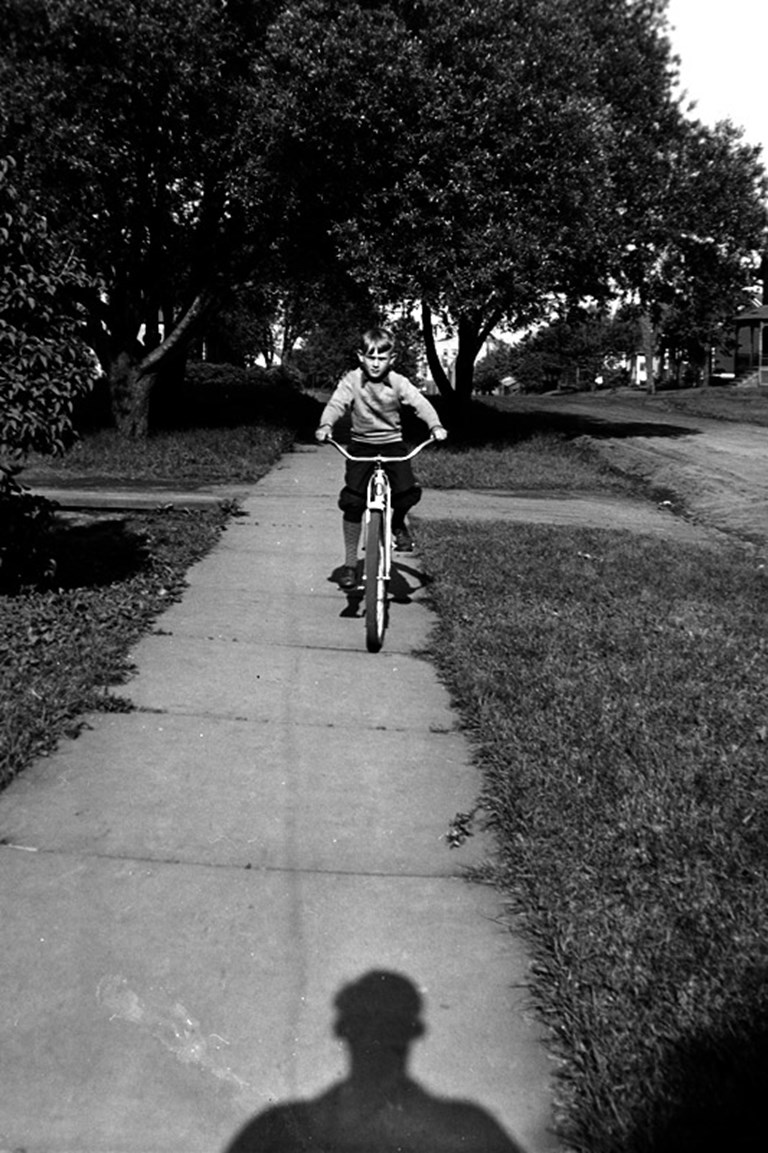 Louis Parker - Boy on Bicycle (c.1941)