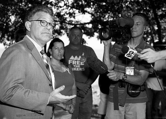 Interviewing Senator Al Franken