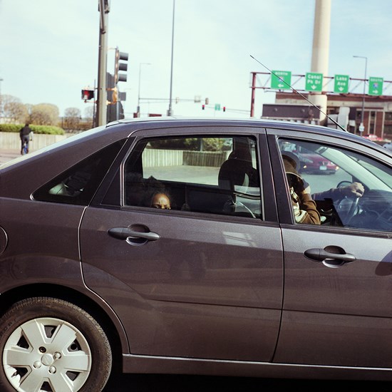 Child In The Backseat Of A Car, Duluth, Minnesota, May 2010