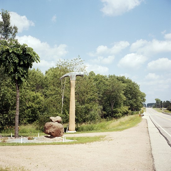 A Giant Hammer, Hogarty, Wisconsin, July 2015