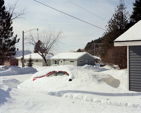Buried Car, Biwabik, Minnesota, February 2014