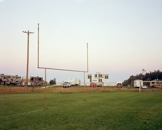 Football Field, Two Harbors, Minnesota, September 2014