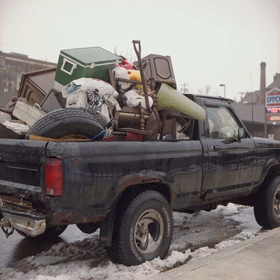 Truck Full Of Junk, Duluth, Minnesota, November 2016