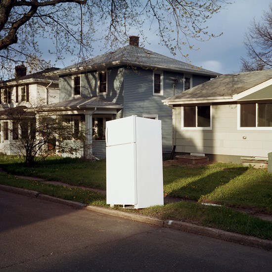 Curbside Refrigerator, Duluth, Minnesota, May 2017