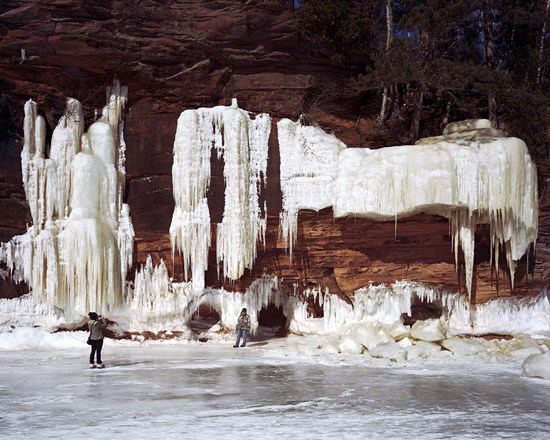 Ice Caves, Bayfield, Wisconsin, February 2015