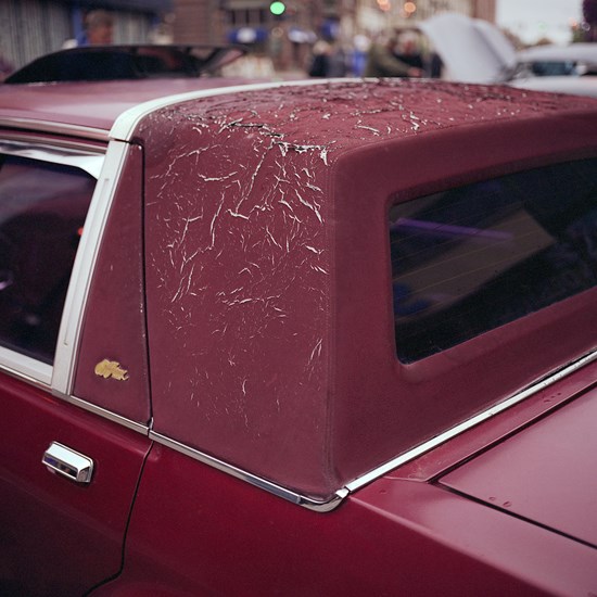 Weathered Vinyl Roof, Duluth, Minnesota, July 2017