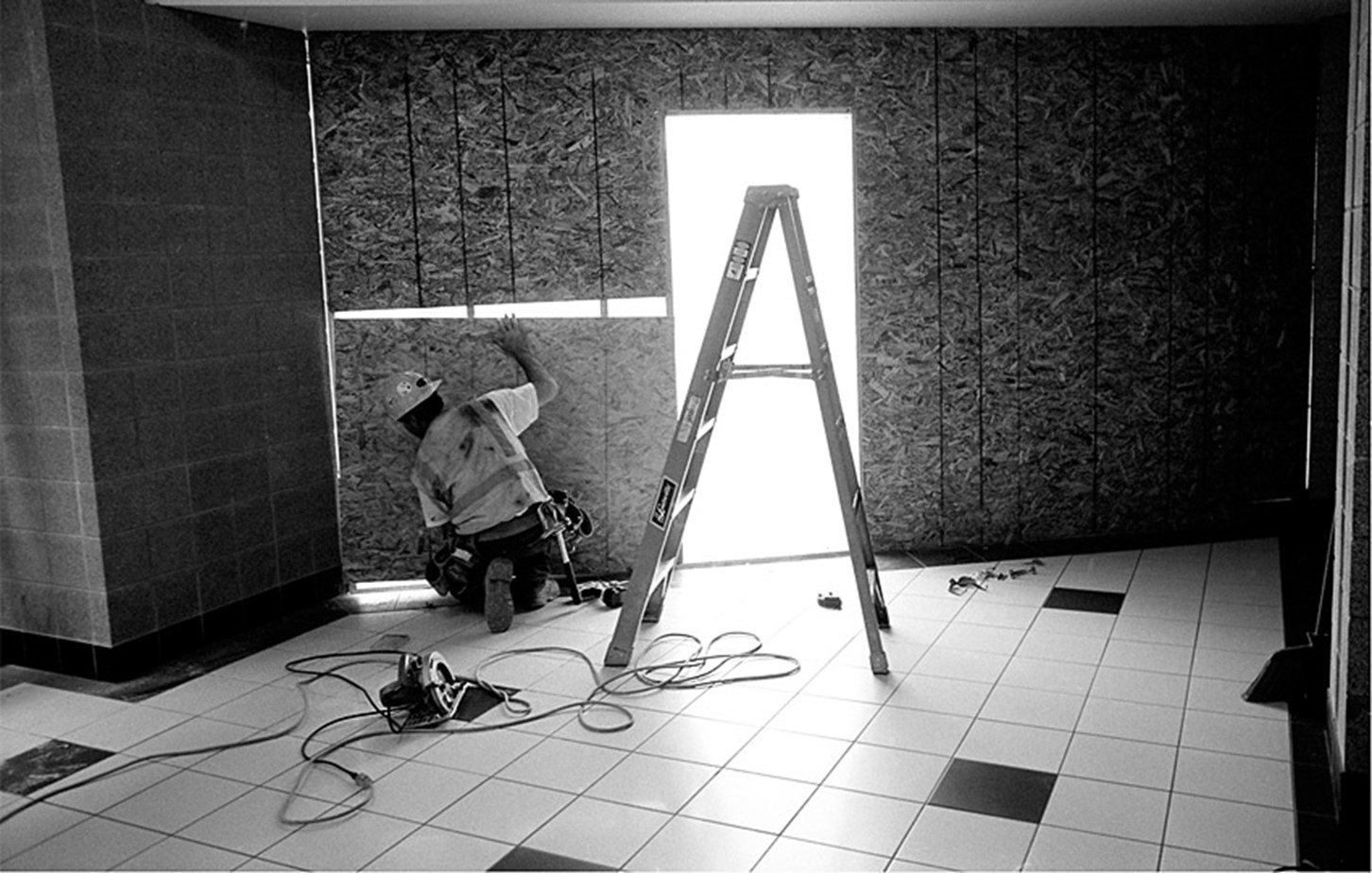 Boarding up The Light