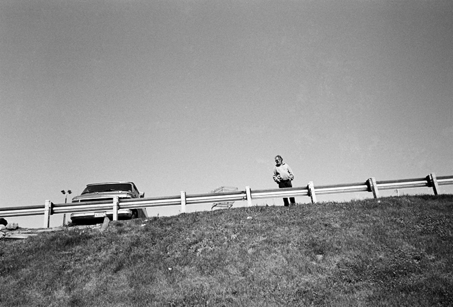 Man at a Railing