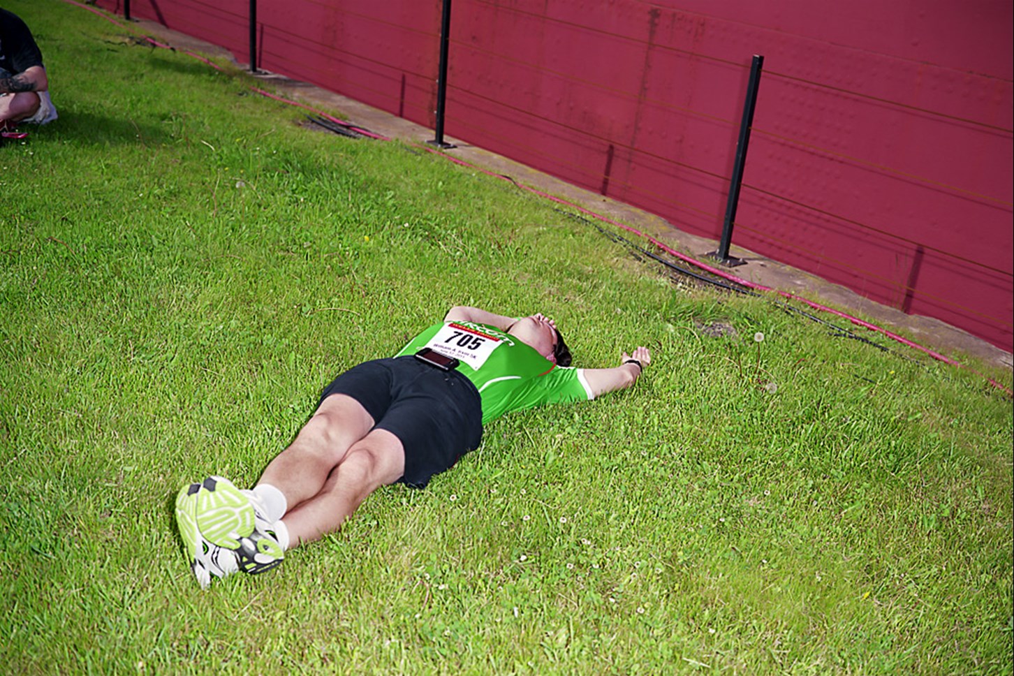 A Runner Rests