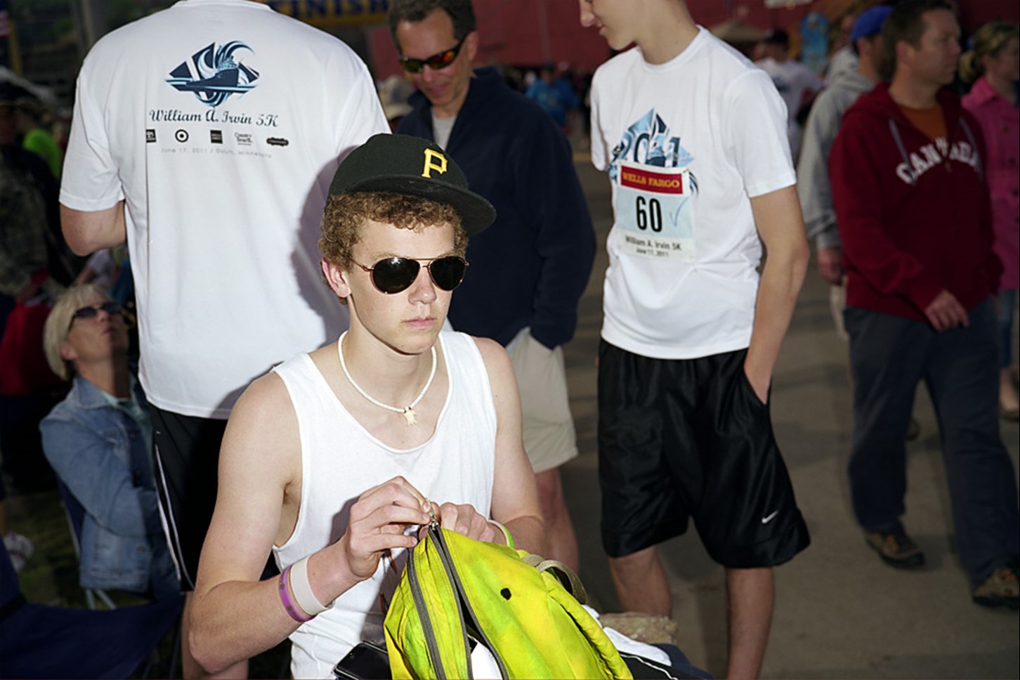 Young Man In A Pittsburgh Pirates Hat