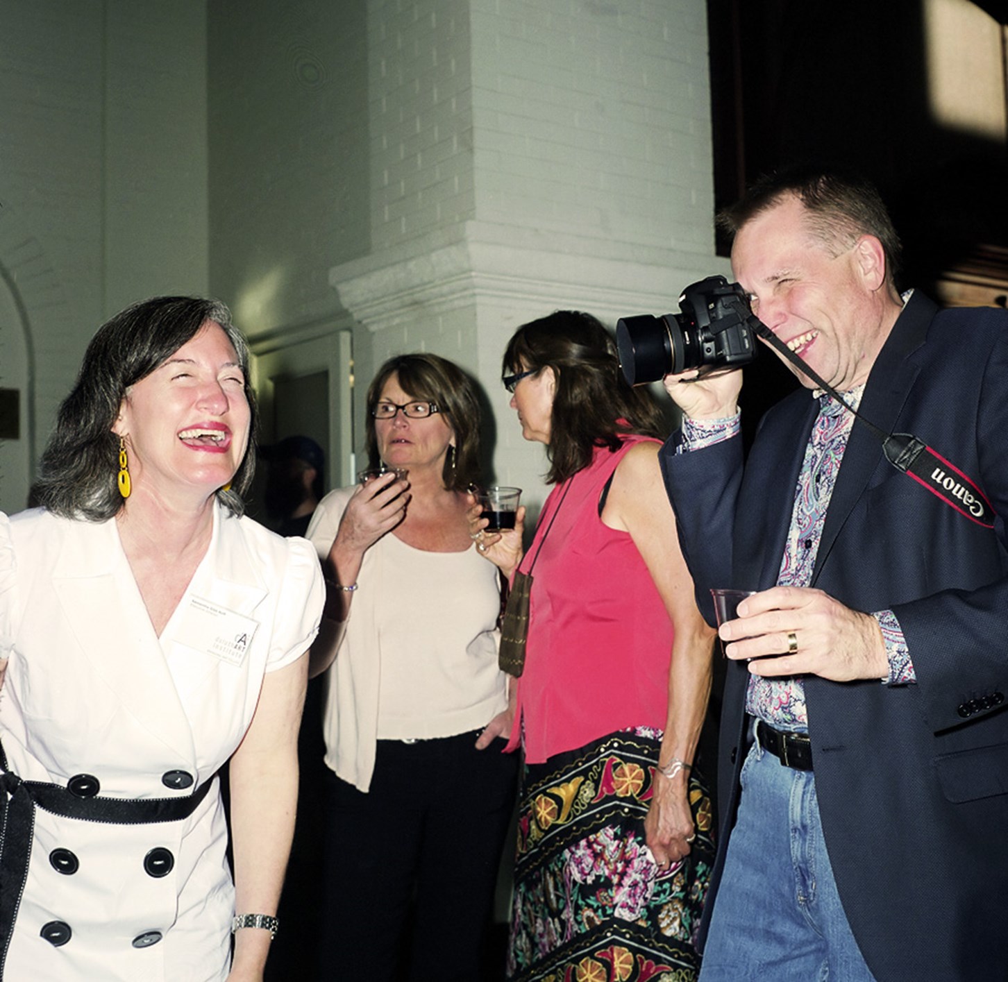 A Woman Laughs. A Man Takes Her Picture, Duluth, Minnesota, May 2010