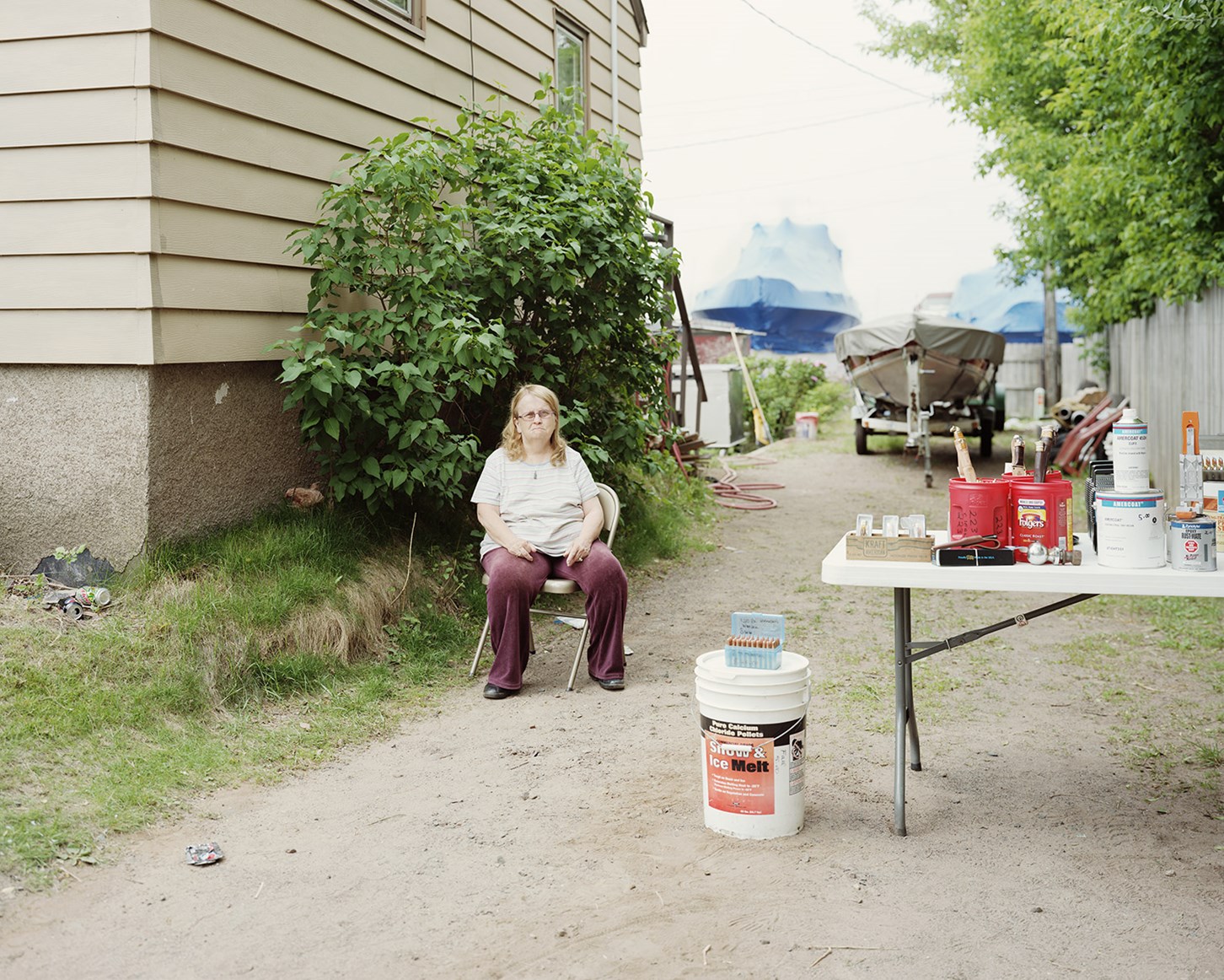 Park Point Rummage Sale, Duluth, Minnesota, June 2012
