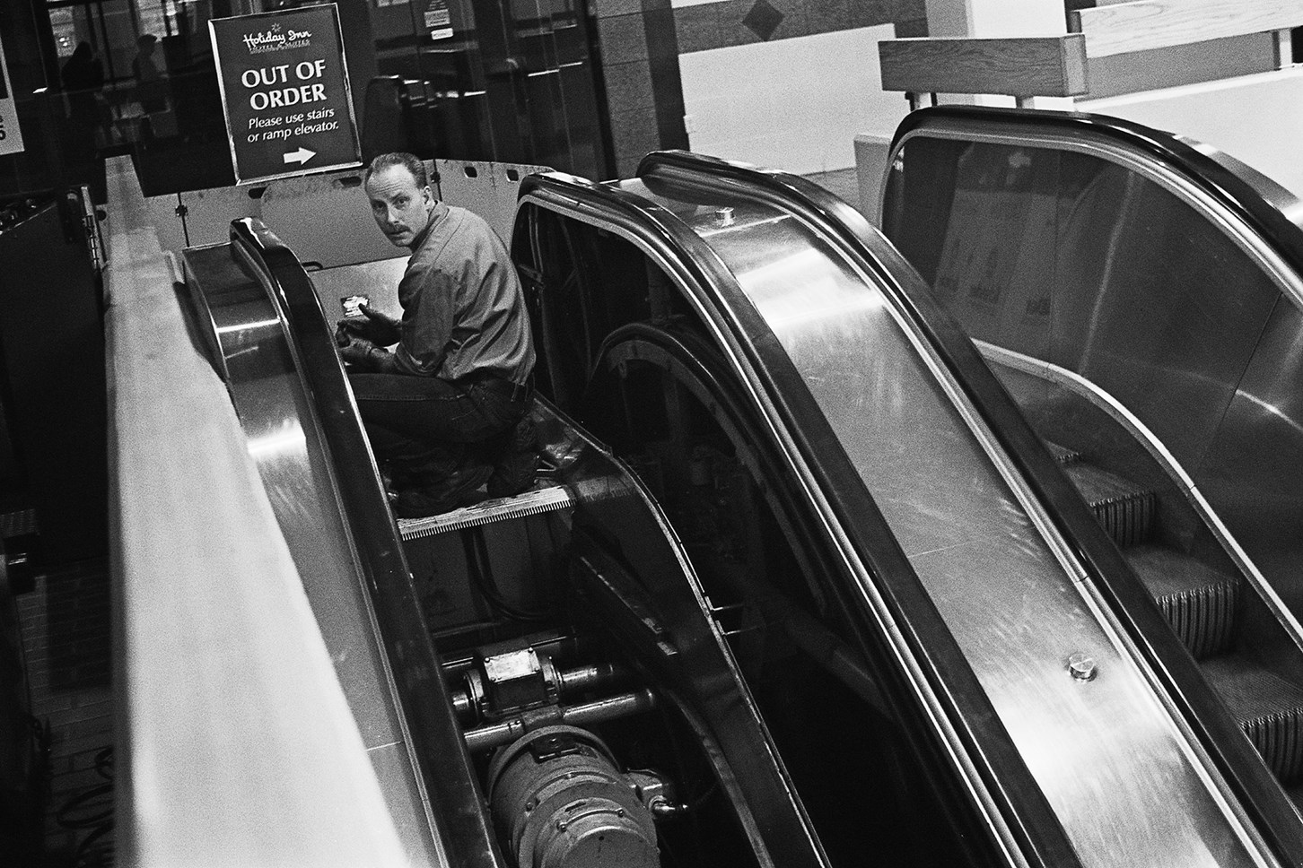The Escalator Repair Man, Duluth, Minnesota, January 2008