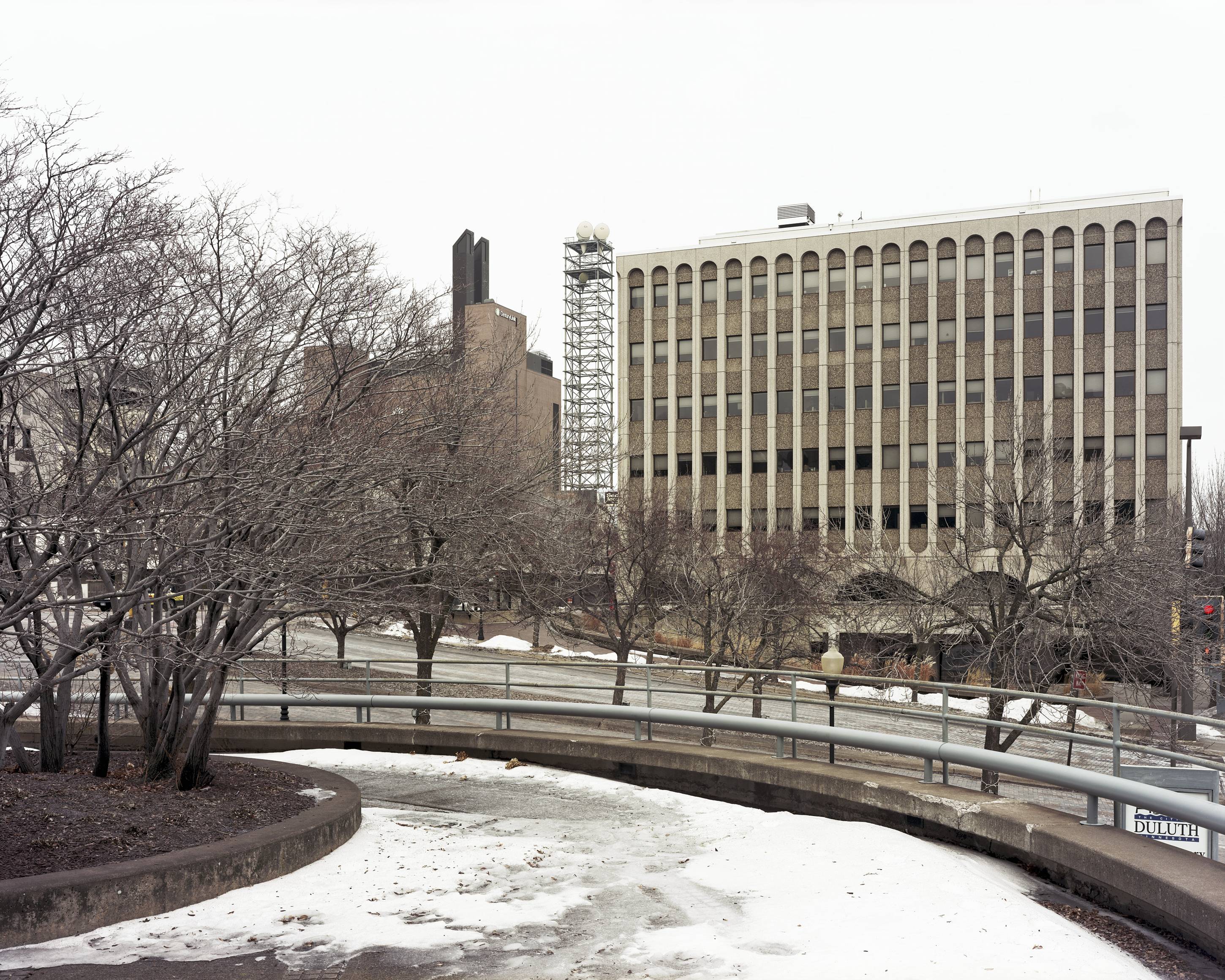 AT&T Tower Dismantling, Duluth, Minnesota, January 2013