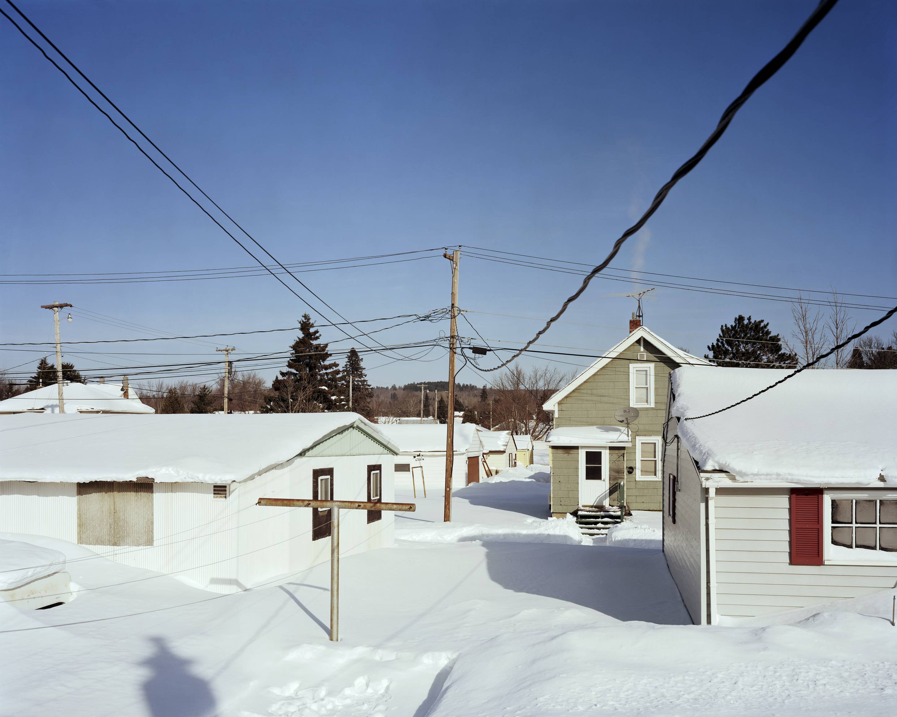 Backyard, Biwabik, Minnesota, February 2014