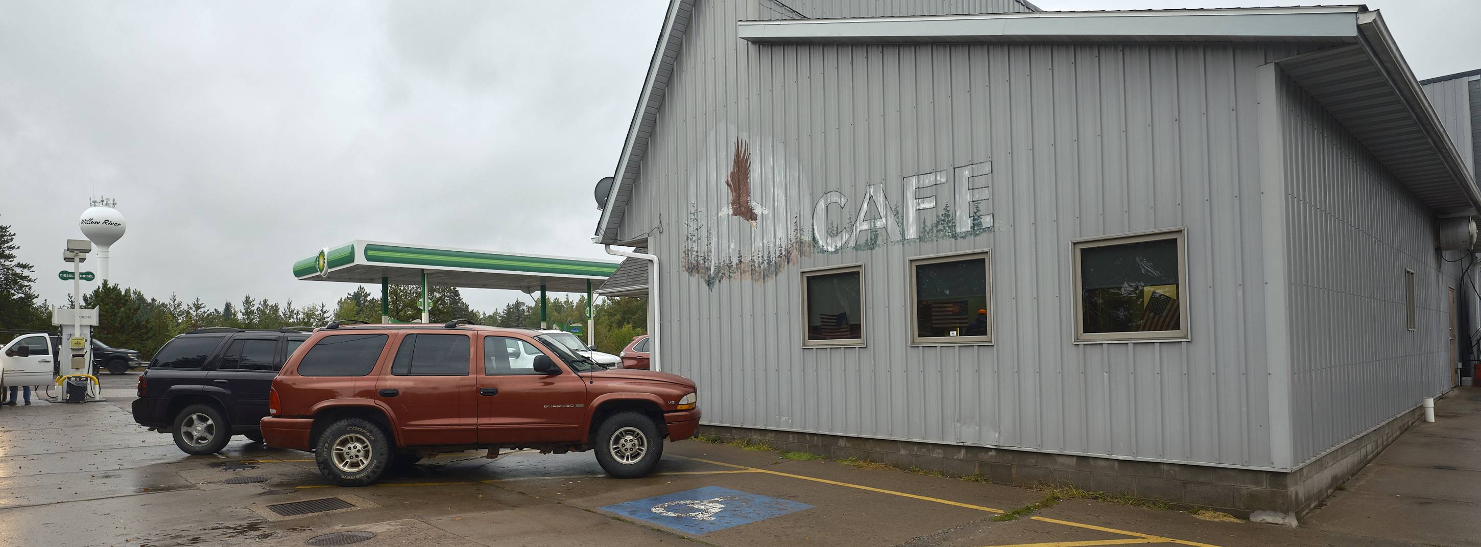 Cafe, Willow River, Minnesota, September 2023