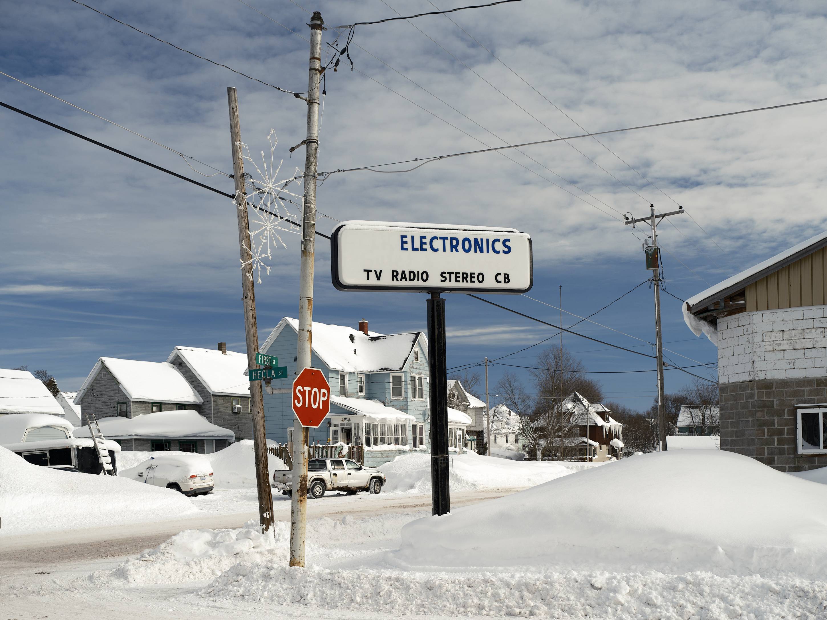 Electronics, Laurium, Michigan, February 2026