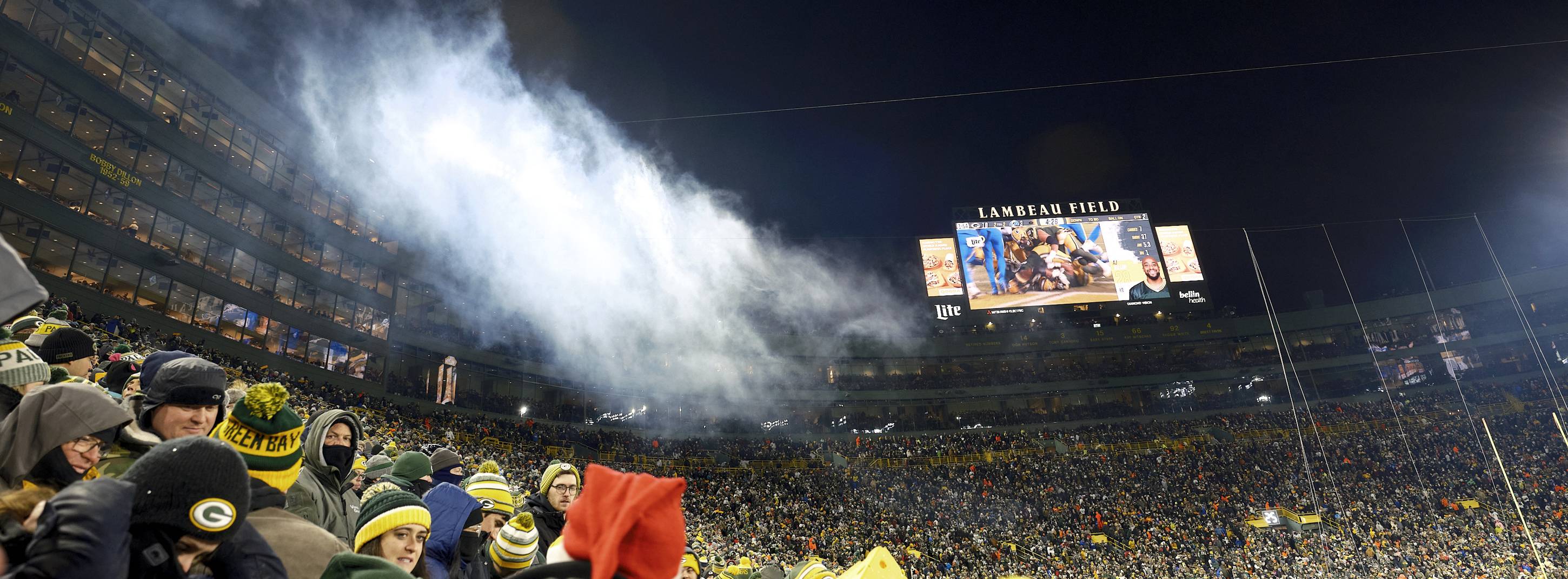 Lambeau Field, Green Bay, Wisconsin, December 2022
