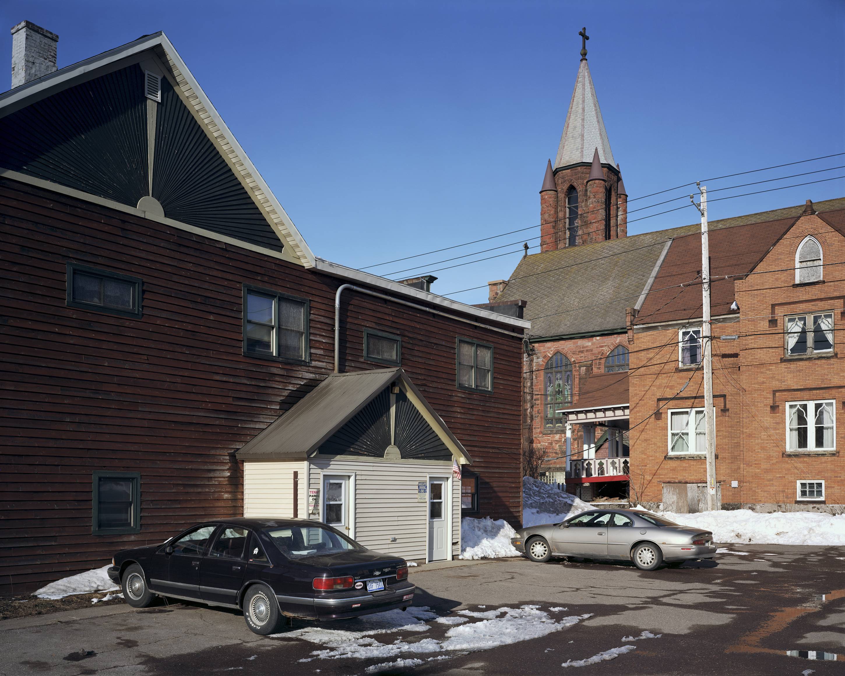 Parking Lot, Calumet, Michigan, March 2015