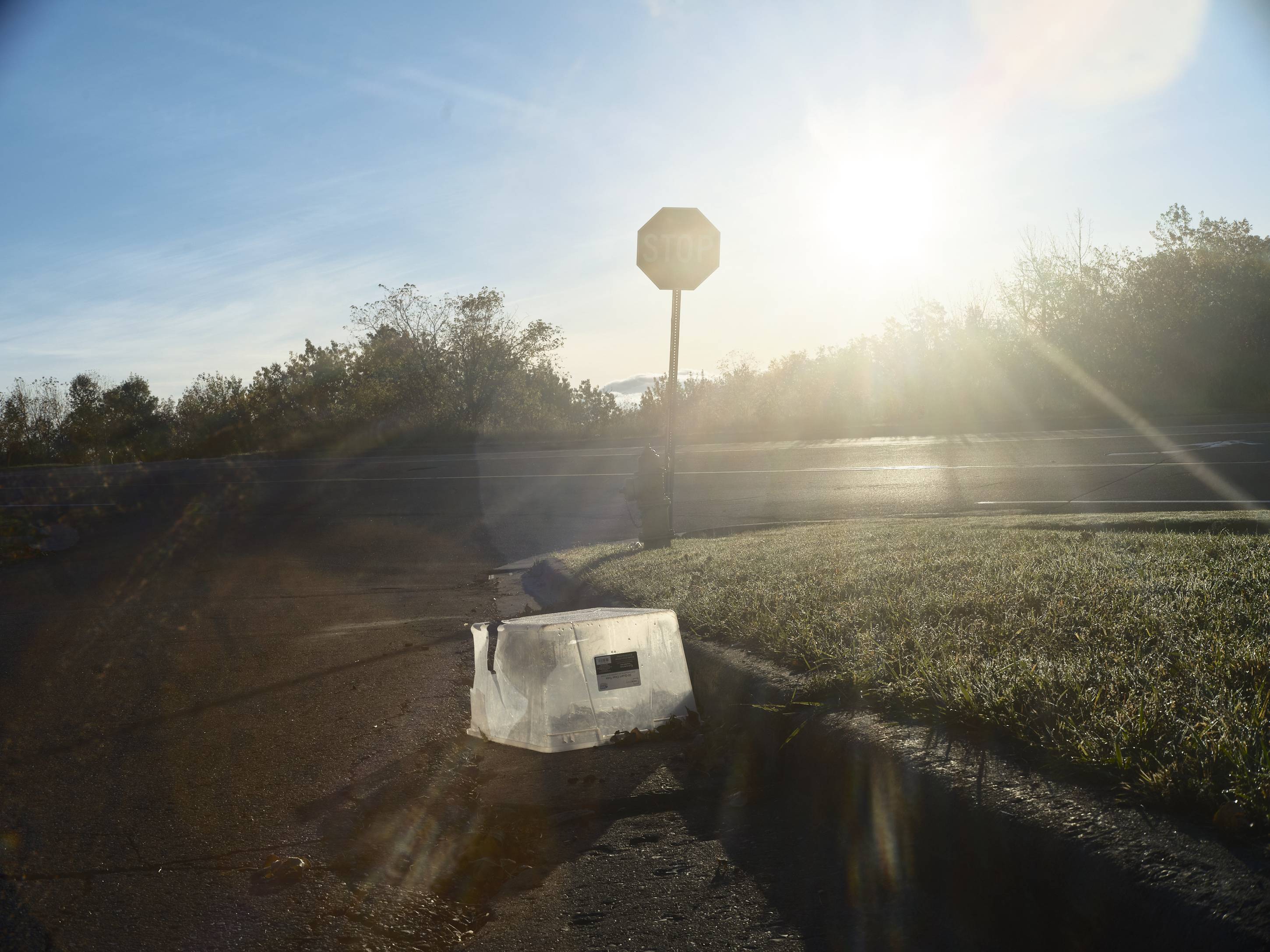 Plastic Bin, Duluth, Minnesota, October 2022