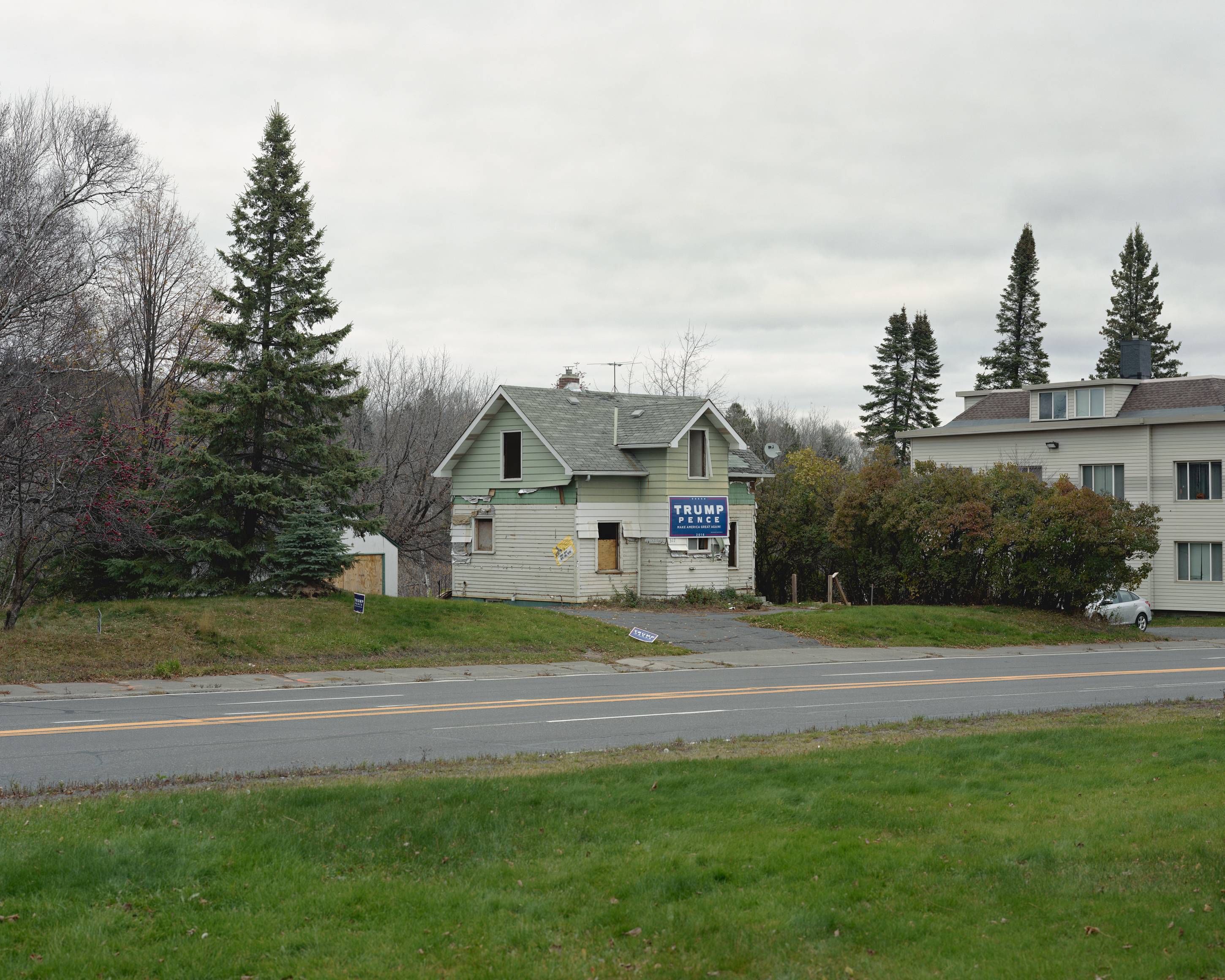Trump House, Duluth, Minnesota, October 2016