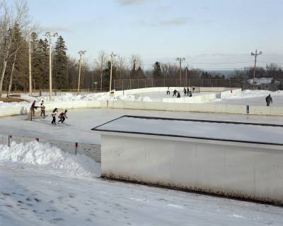 Hockey Rinks, Duluth, Minnesota, January 2012