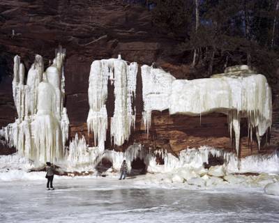Ice Caves, Bayfield, Wisconsin, February 2015