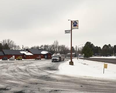 One Shot Bar and Grill, Owen, Wisconsin, January 2023