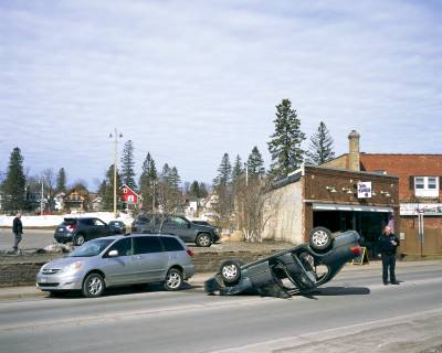 Rollover, Duluth, Minnesota, March 2018